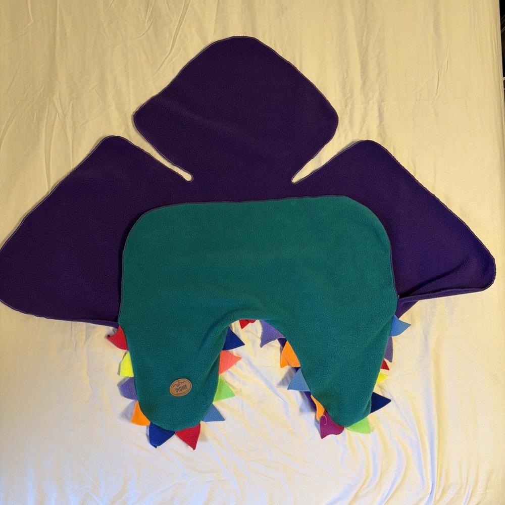 DIGME Jackson Hole Colorful Dinosaur Style Stroller Blanket Snowboard Baby Cover